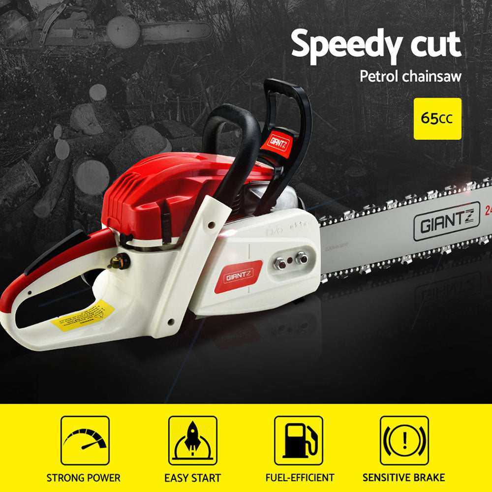 88Cc 24" Bar E-Start Pruning Chainsaw, Commercial Grade