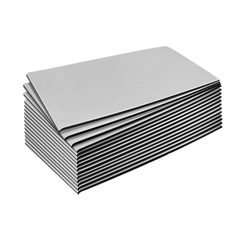 Insulation - 36Pcs 32Cm X 50Cm Car Sound Deadener Butyl Noise Insulation
