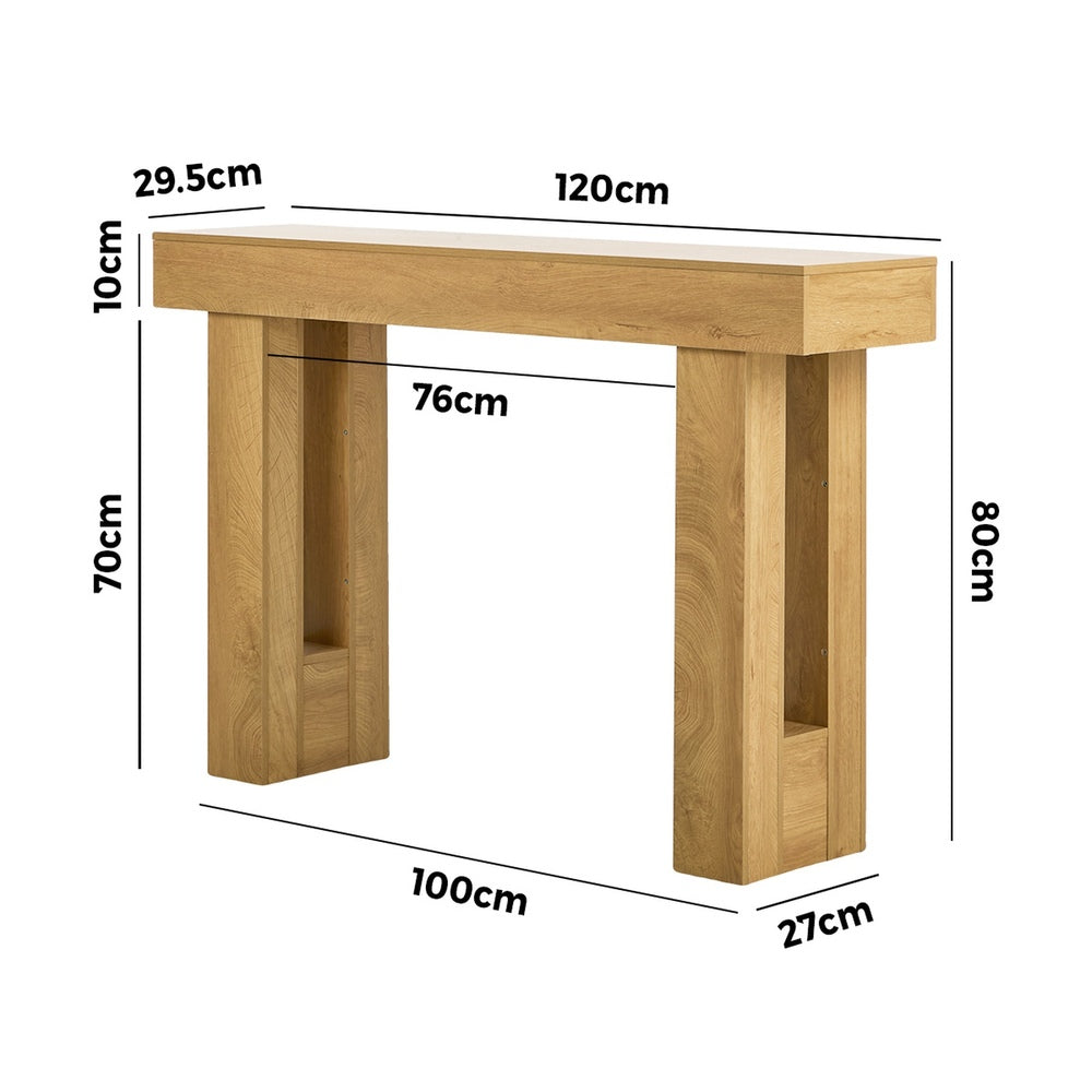 Console Table Hallway Narrow Sofa Side Desk Storage Rack