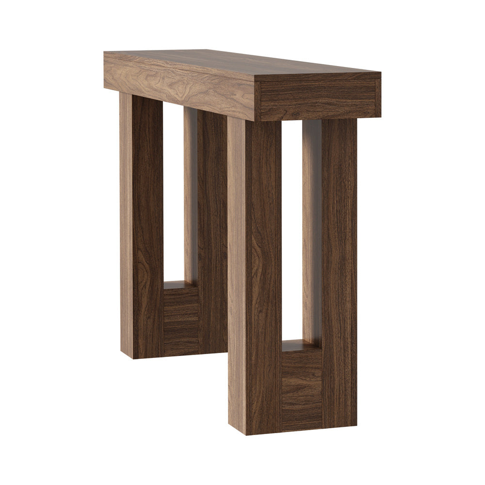 Walnut Console Table 120cm Hallway Entry | Simpledeals