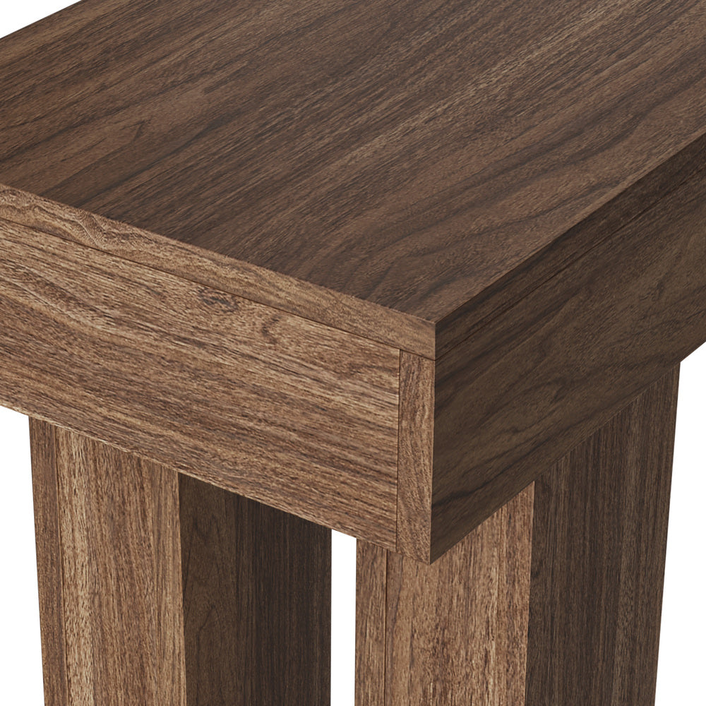 Walnut Console Table 120cm Hallway Entry | Simpledeals