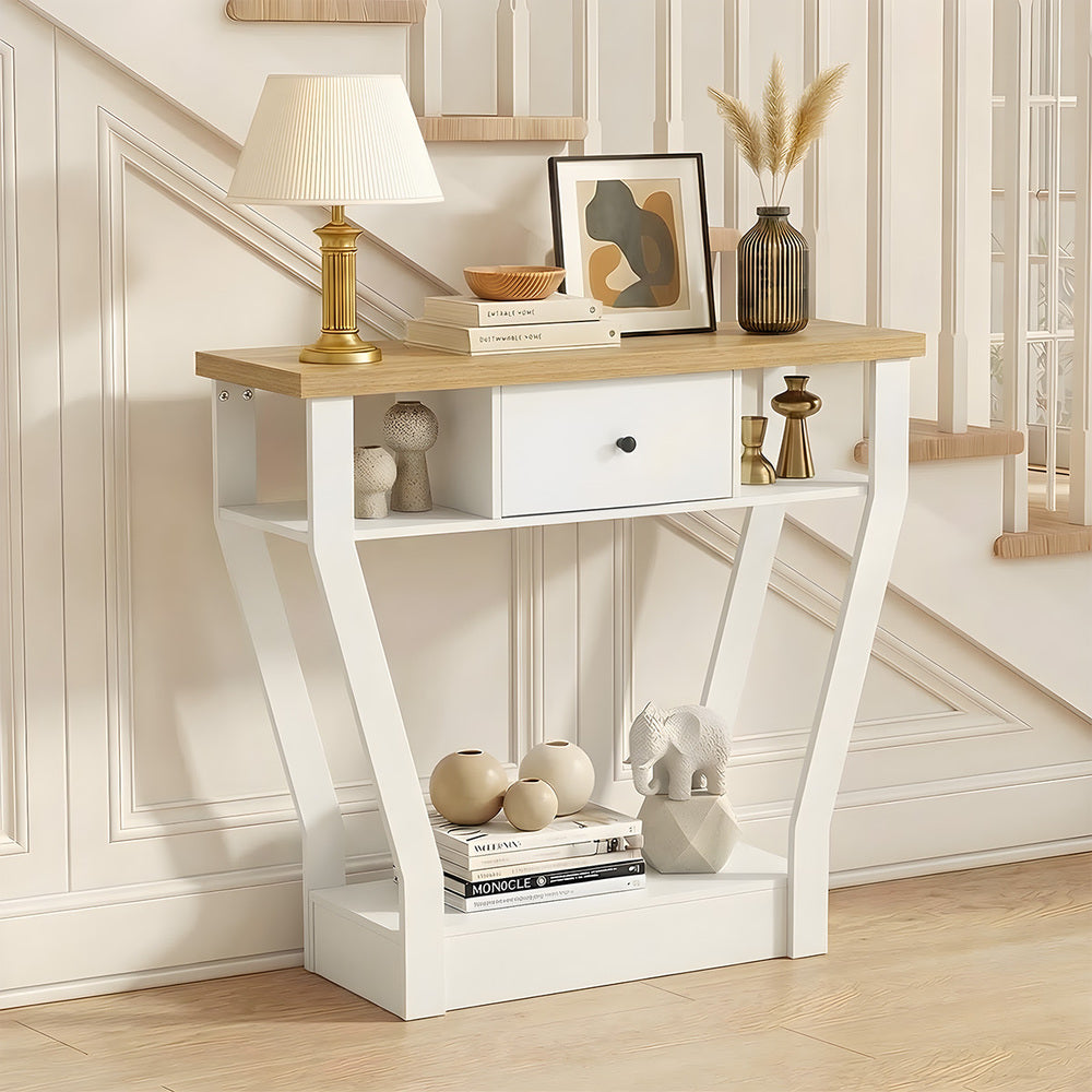Console Table Hallway Storage Drawer Shelf | Simpledeals