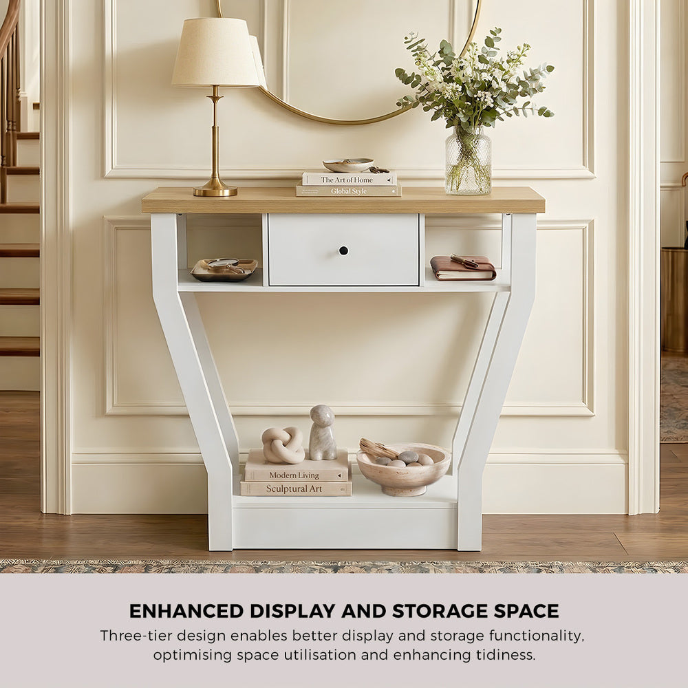Console Table Hallway Storage Drawer Shelf | Simpledeals