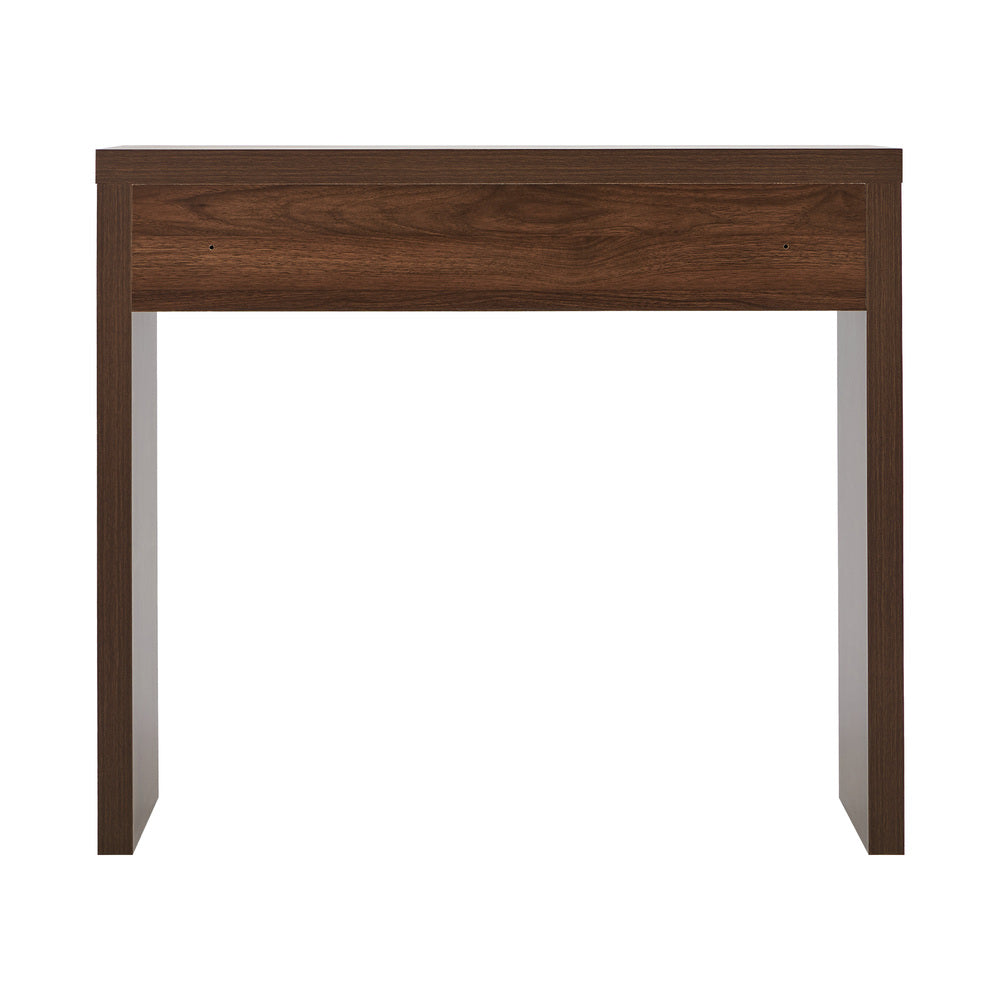 Walnut Console Table Drawer Entryway 90cm | Simpledeals