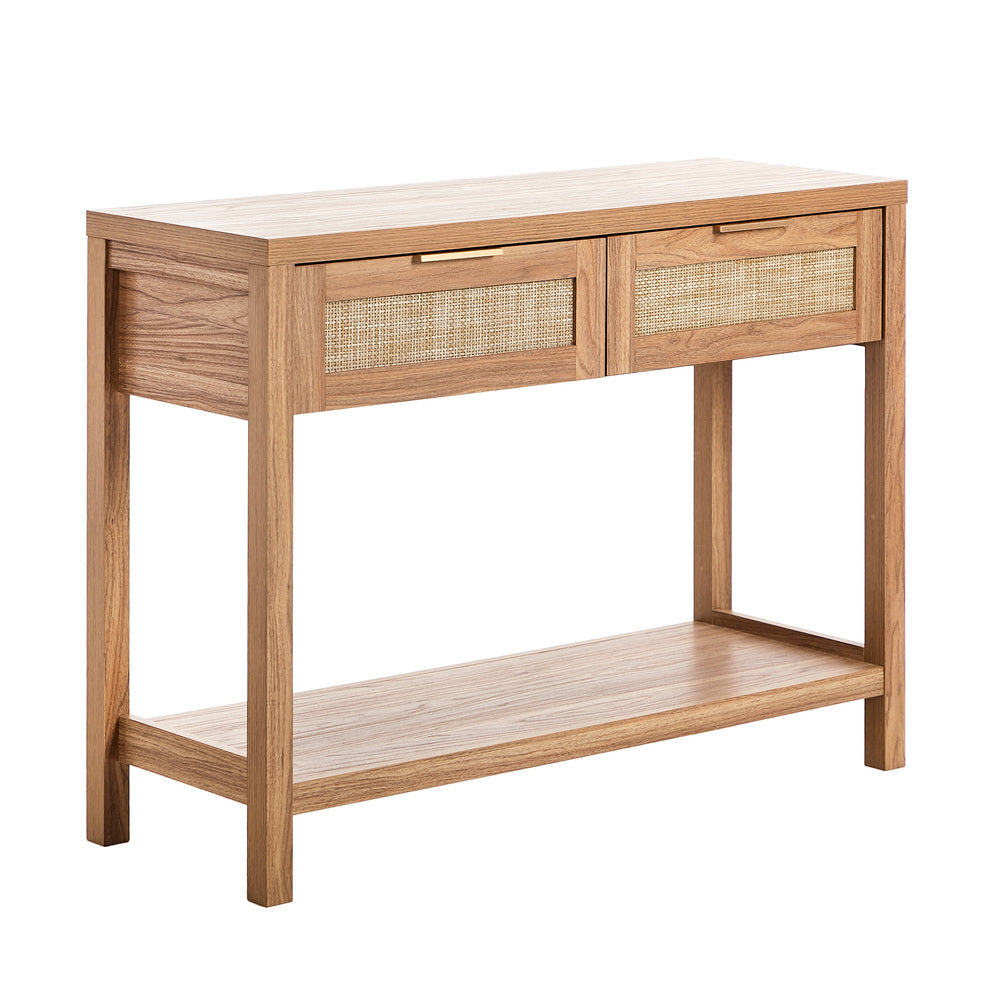 7 Drawer Tallboy Dresser Bedroom Storage Cabinet Natural Wood