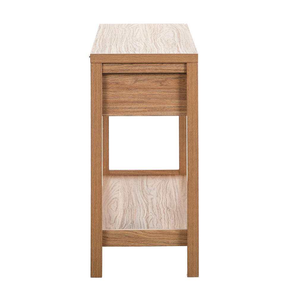 7 Drawer Tallboy Dresser Bedroom Storage Cabinet Natural Wood