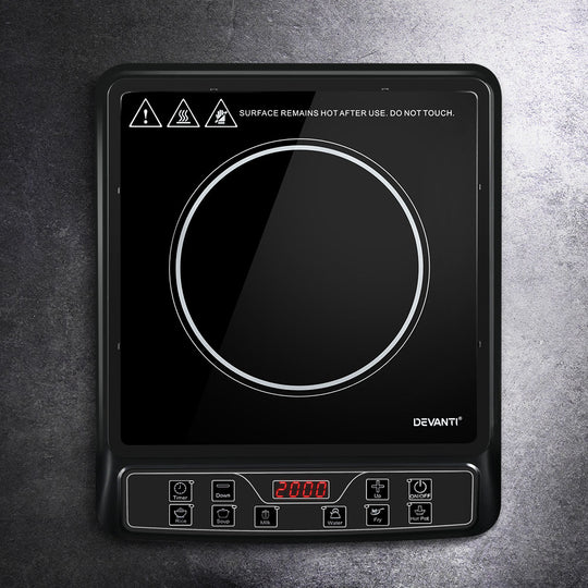 Portable Induction Cooktop 30cm Single Burner Electric