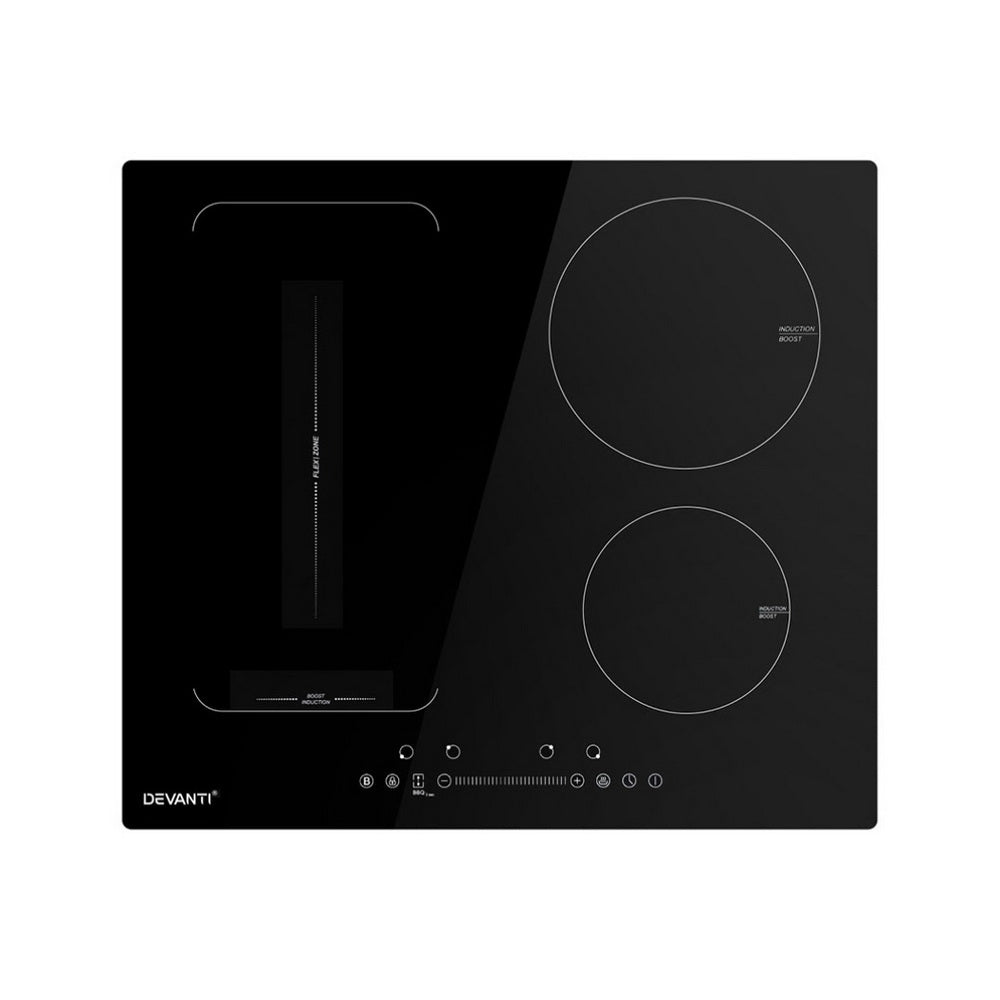 60cm Electric Induction Cooker Built-In Kitchen Cooktop Appliance