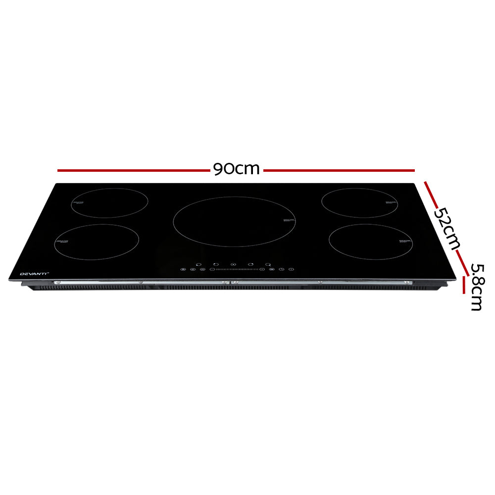 Induction Cooktop 90Cm Electric Cooker
