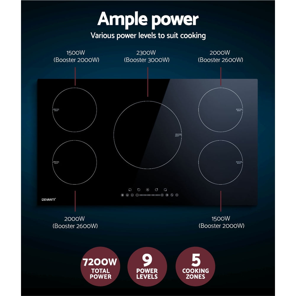 Induction Cooktop 90Cm Electric Cooker