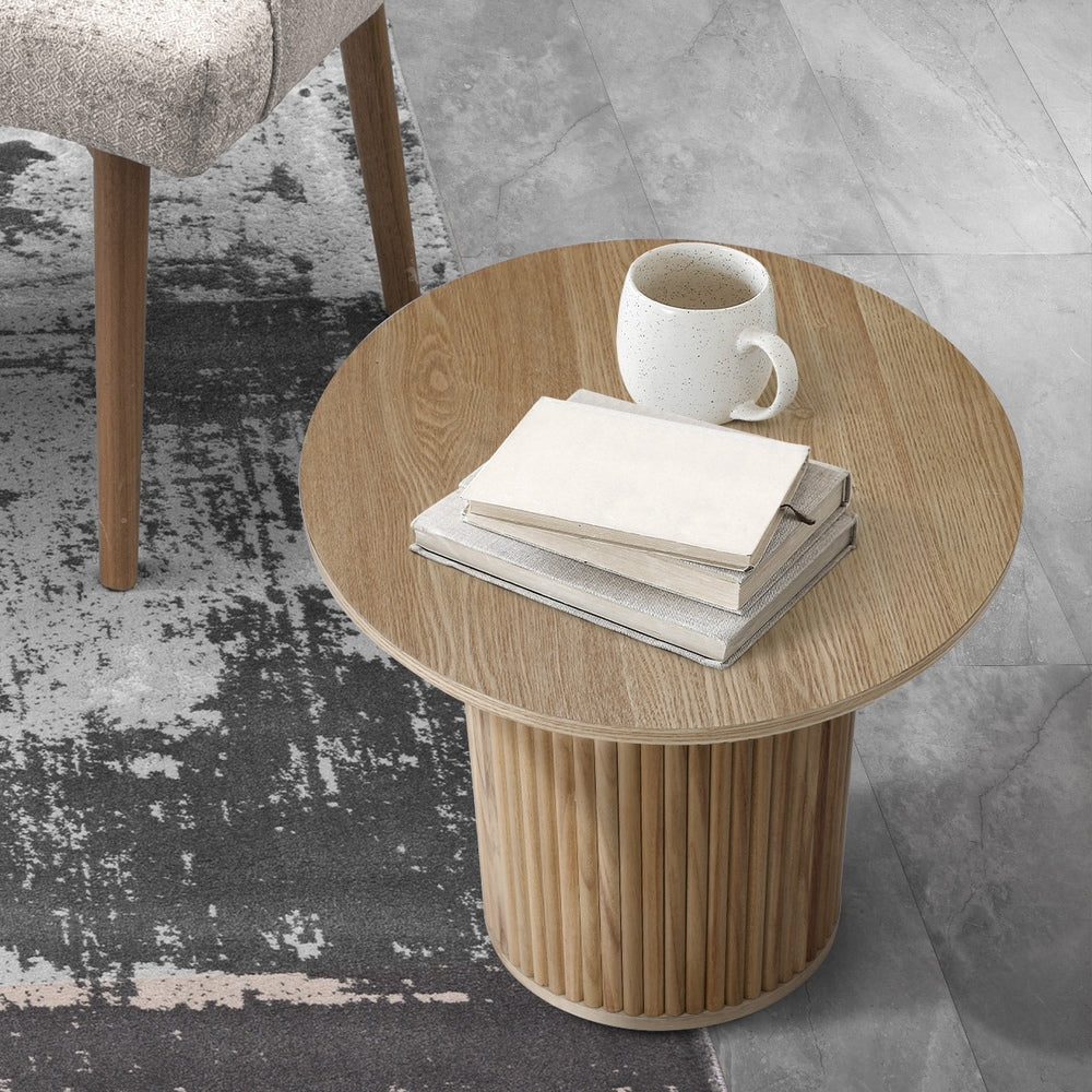 Coffee Table Side End Tables Natural