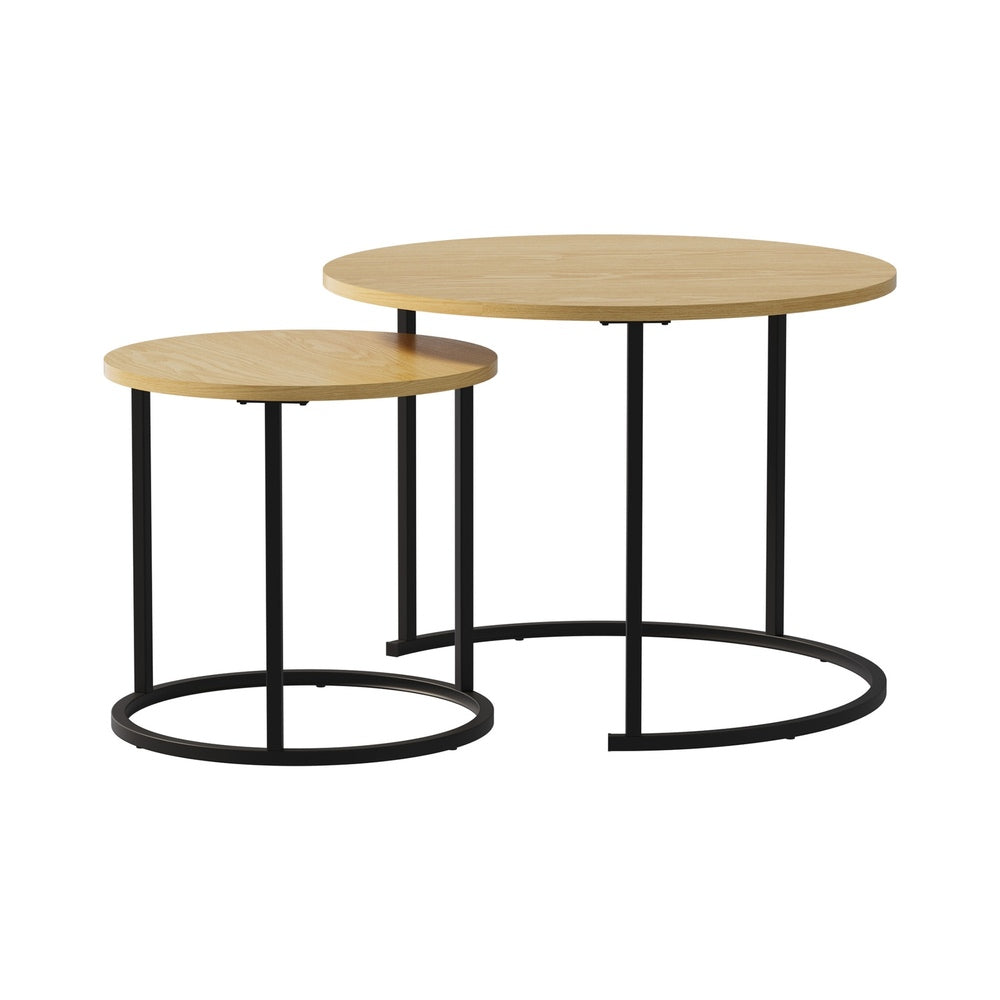 Natural coffee table 60x60x45cm, view 7