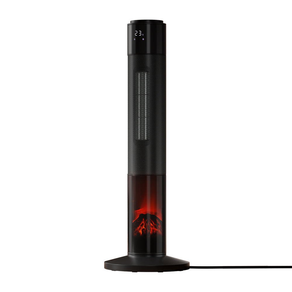 Ceramic Tower Heater 3D Flame 2000W