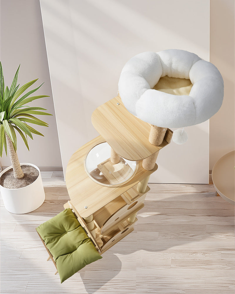 Cat Tree Scratching Post Furniture 300x150cm