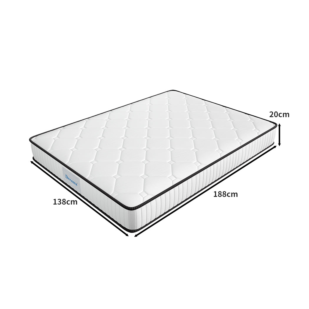 Spring Mattress Bed Pocket Tight Double