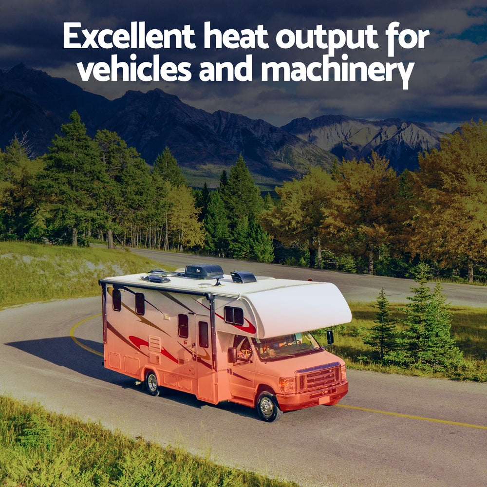 5Kw Portable Diesel Air Heater Remote Control Lcd Display