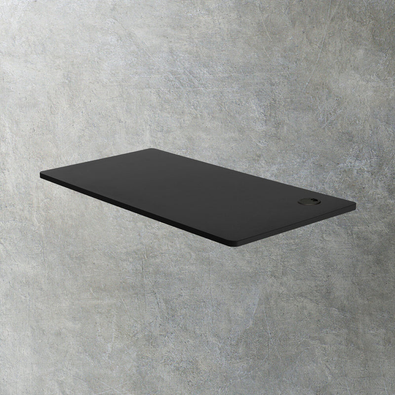 Standing Desk Board Adjustable Sit Stand Desk Top Computer Table Black/Oak/White with Desk Board