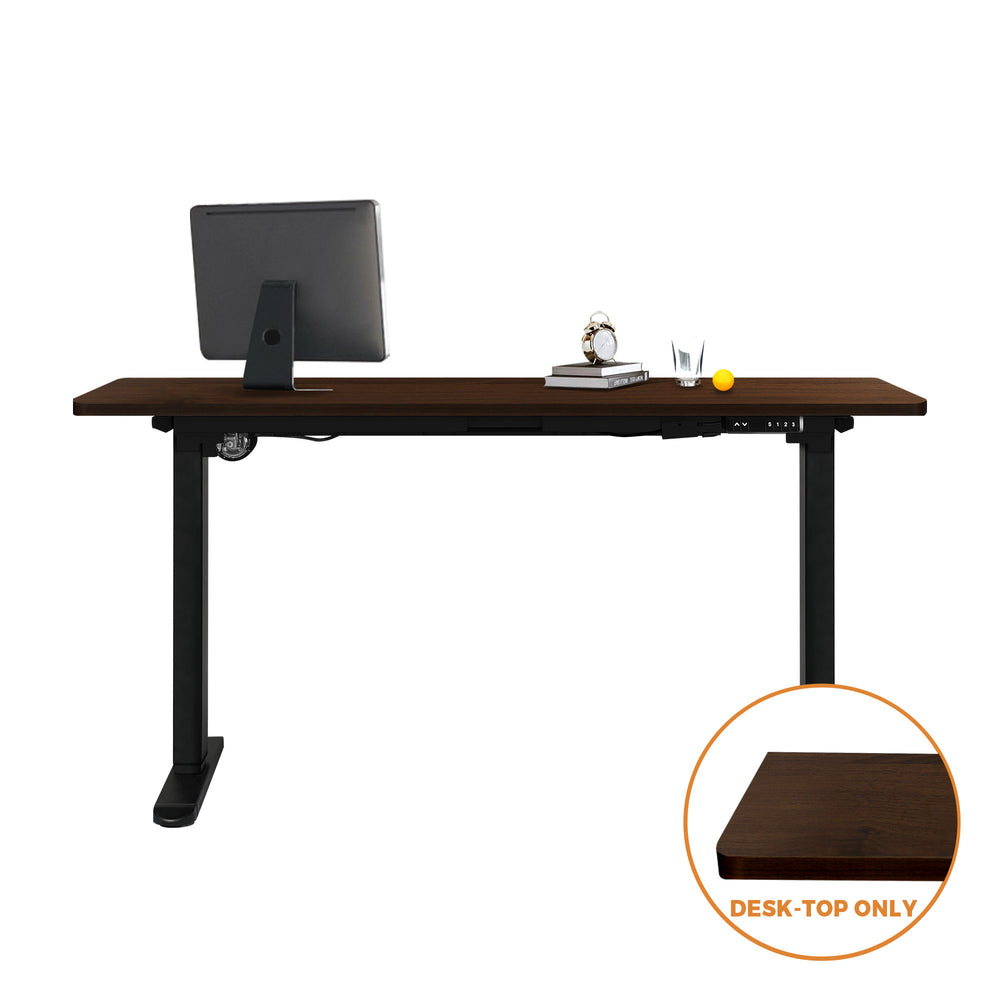 Standing Desk Top with Drilled Hole OAK 160x75cm
