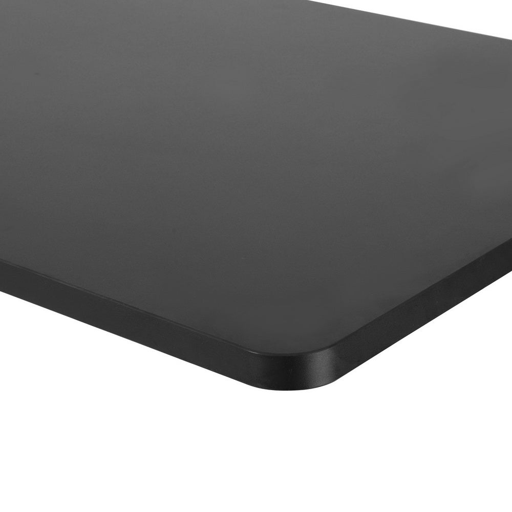 Standing Desk Top L-shape Black 160CM, Black colour