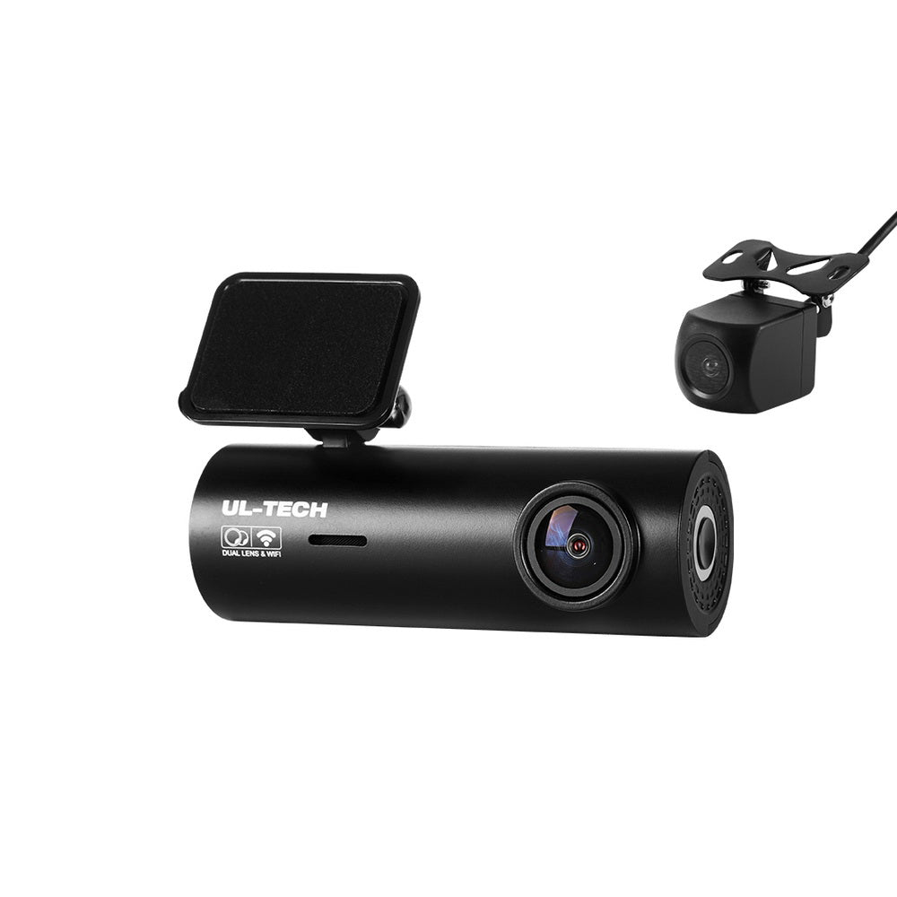 4K Dash Camera Hidden Front & Rear with WiFi Car Recorder