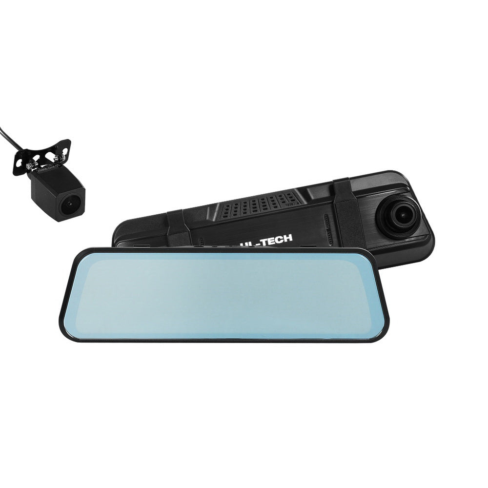 Security Cameras & Accessories - Dash Camera 1080P 9.66" Front And Rear View Cam Car Dvr Reverse Recorder