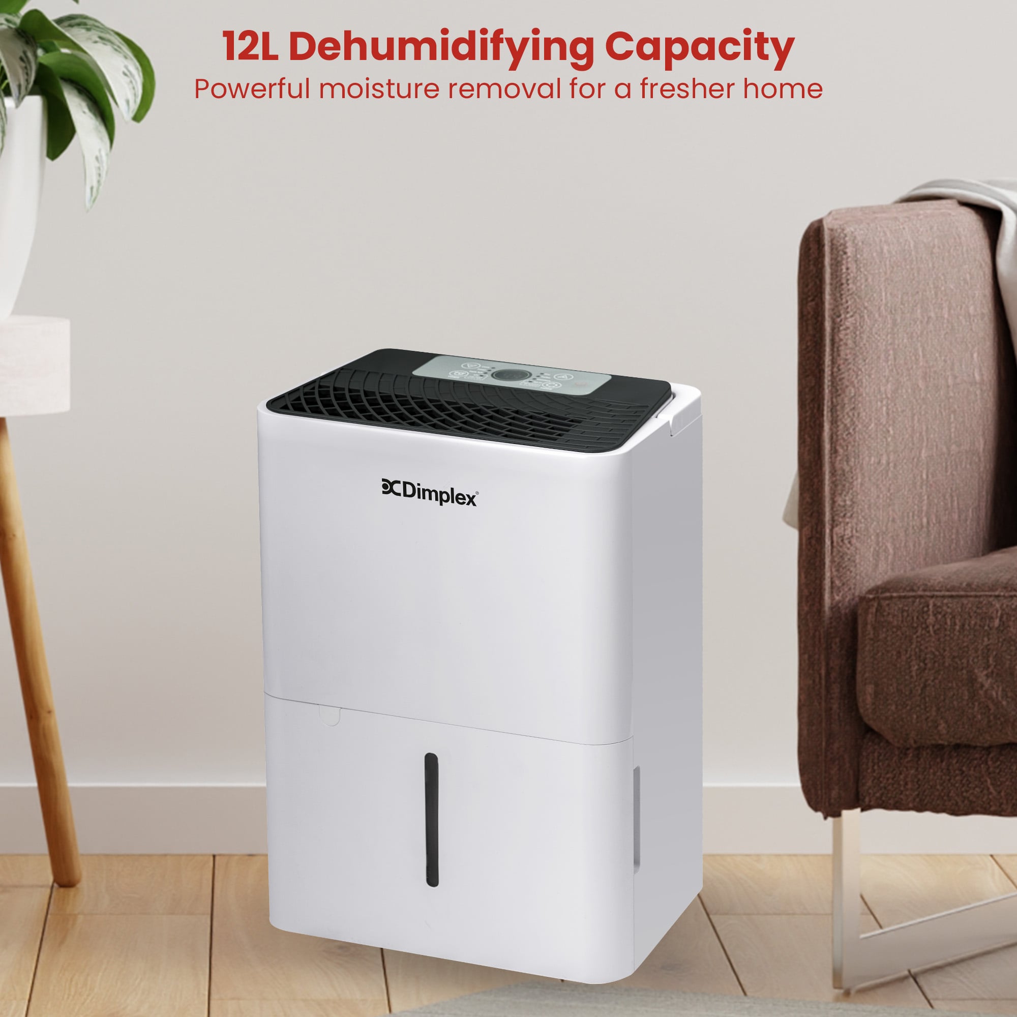 Portable Dehumidifier Air Purifier 1x12cm
