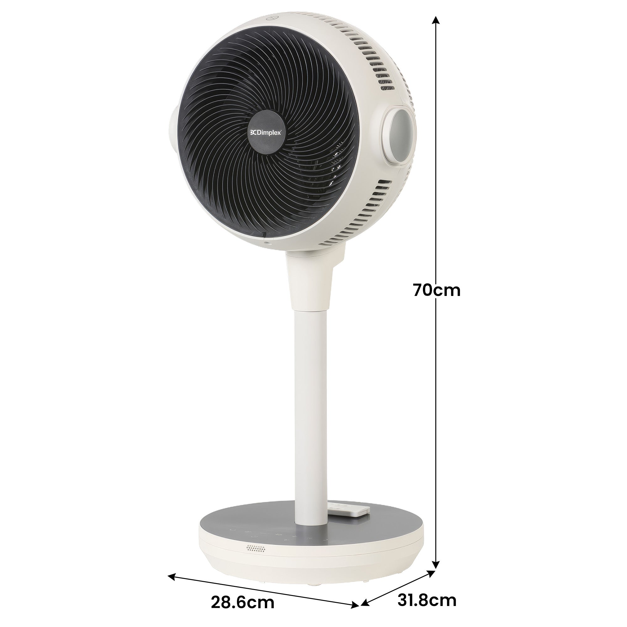 Heat Cool Pedestal Fan LED Display Timer | Simpledeals