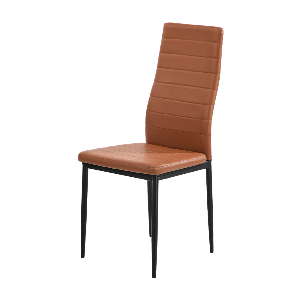 Brown brown 42x43.5x96cm, side view
