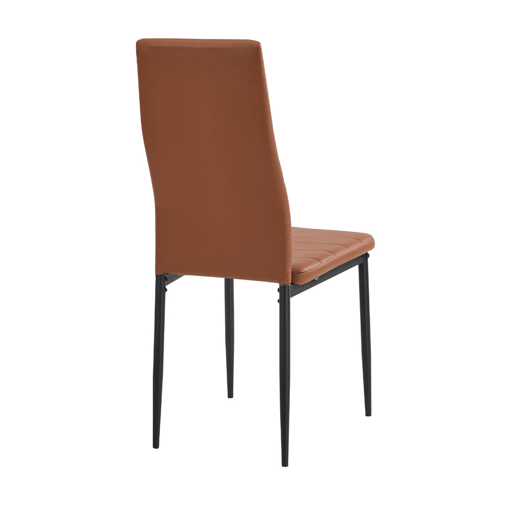 Brown brown 42x43.5x96cm, rear view