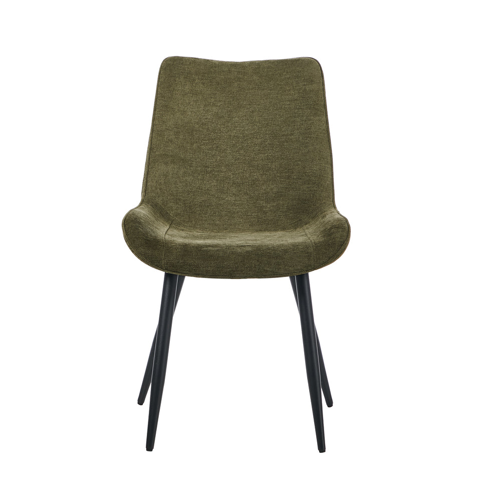 Accent Dining Chairs Linen Fabric