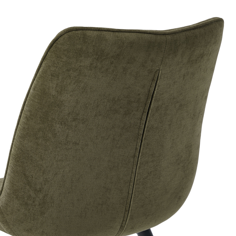 Accent Dining Chairs Linen Fabric