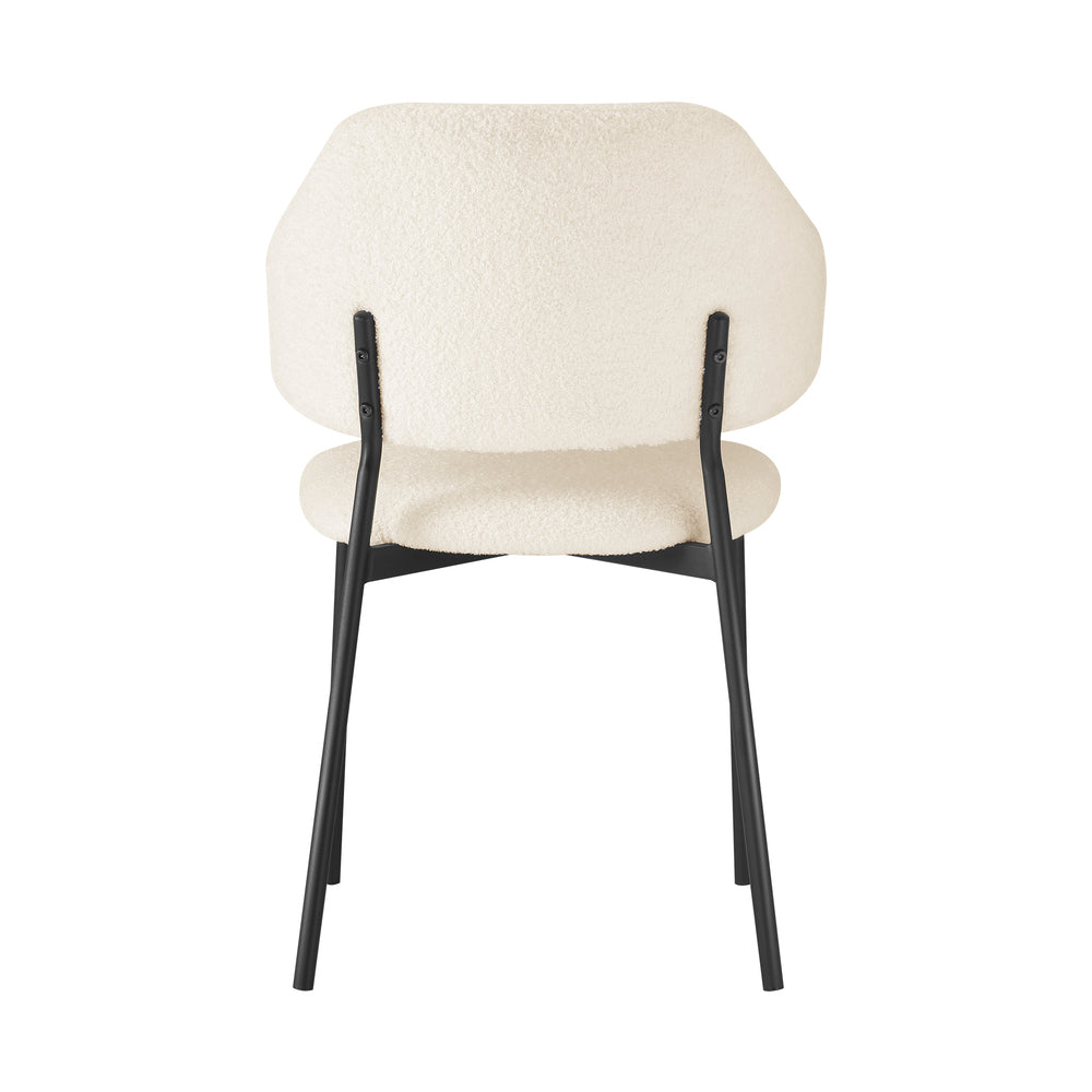 4x Dining Chairs Tub Fabric Grey&Black