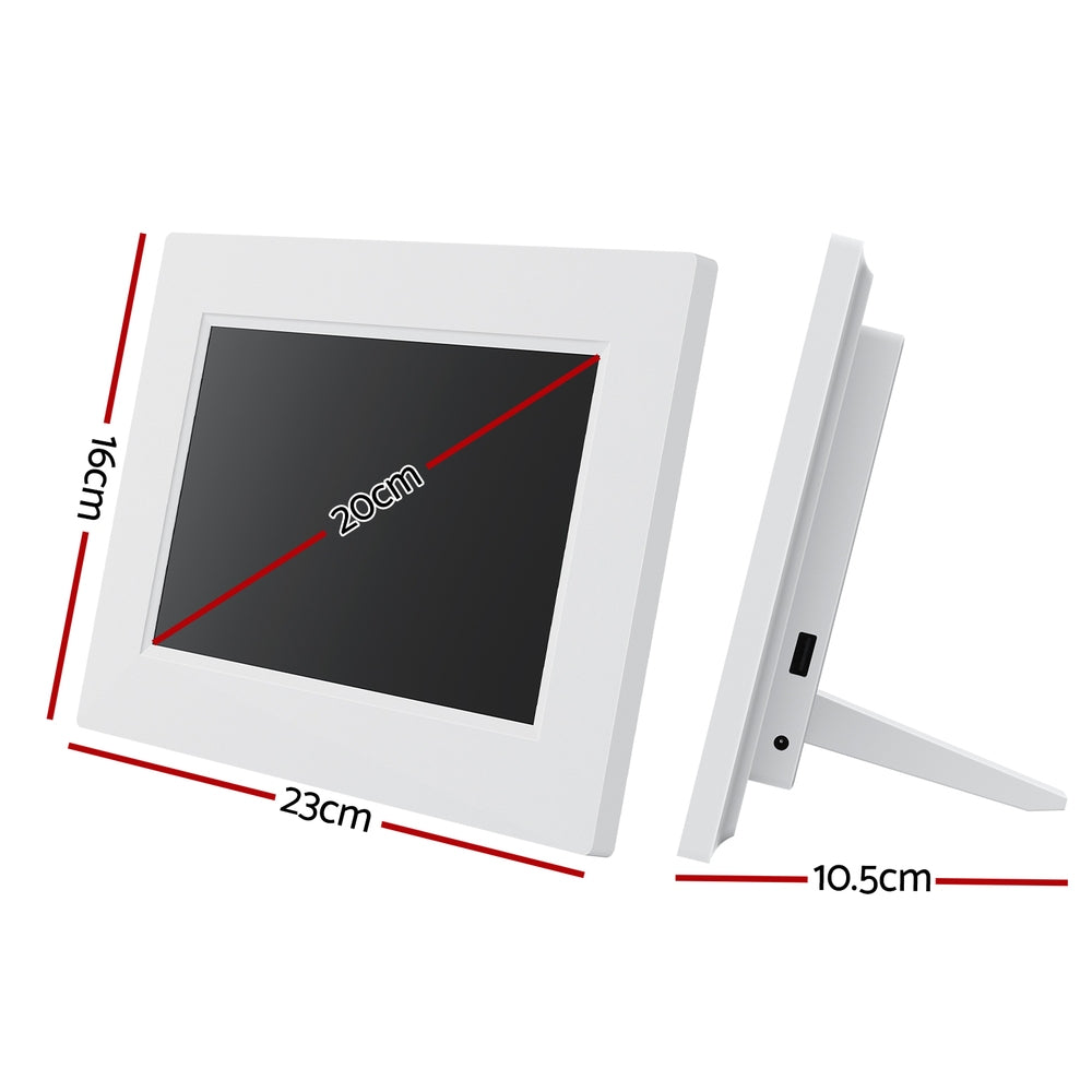 8" Digital Day Clock Calendar Alarm | Clocks
