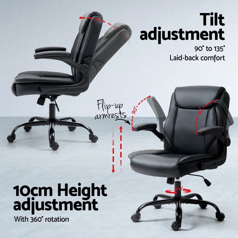 Computer Desk Executive Office Chairs Sets Black