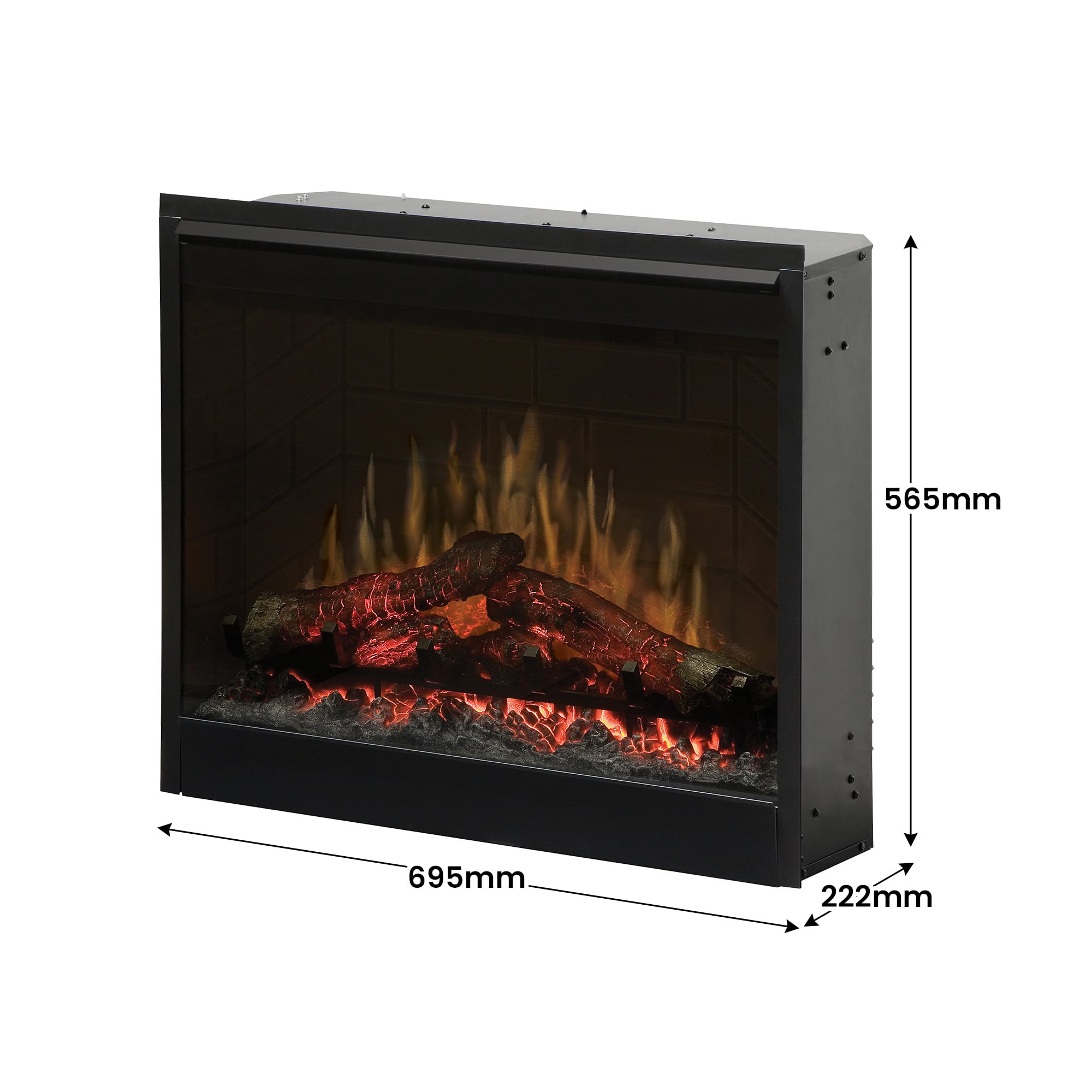 Electric Firebox Heater 26 Inch