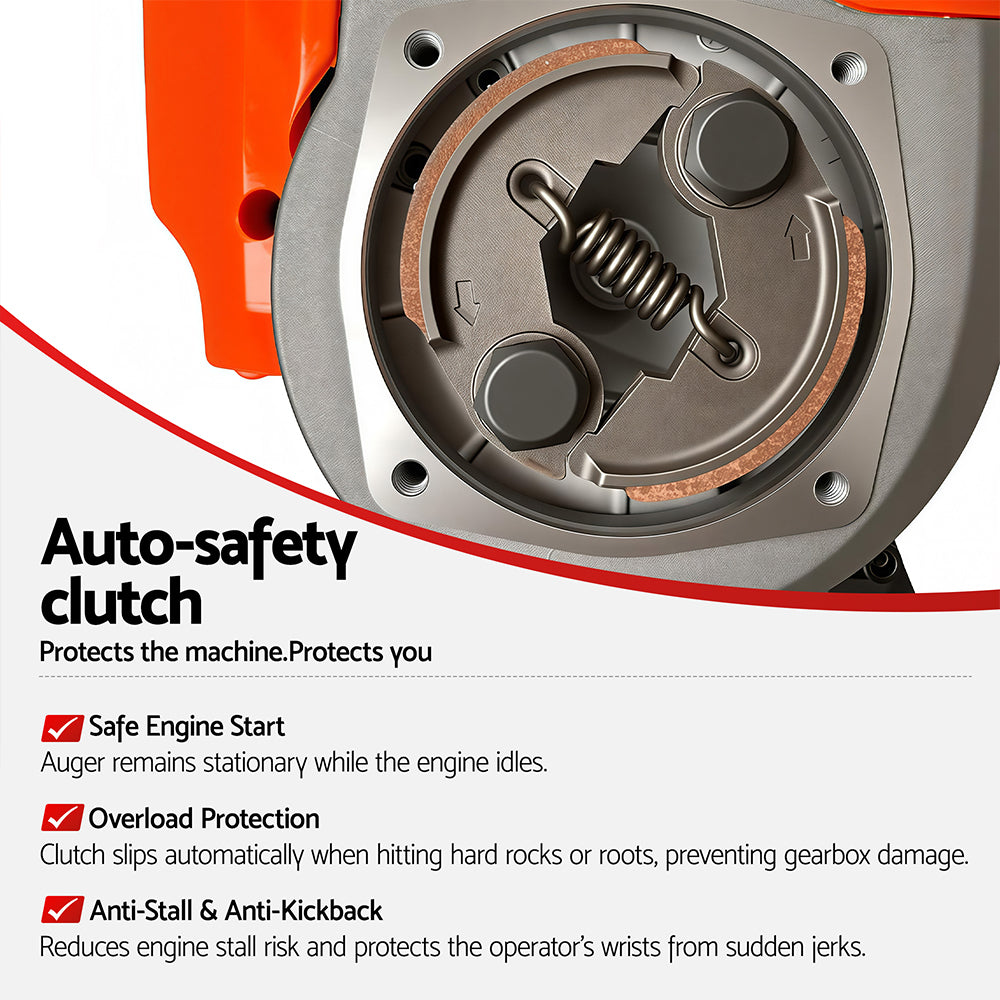 92CC Post Hole Digger Motor Dig with Power and Precision