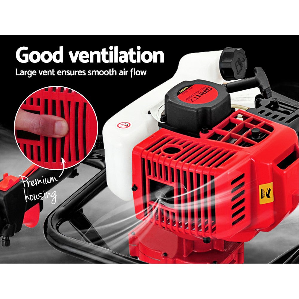 92Cc Post Hole Digger Motor Only Petrol Engine Red