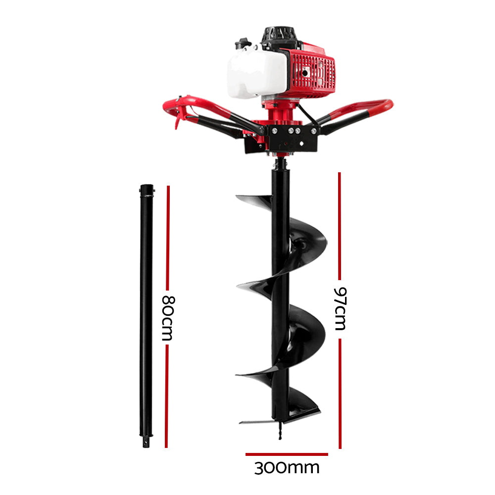Efficient 80cc Petrol Post Hole Digger for Earth Auger