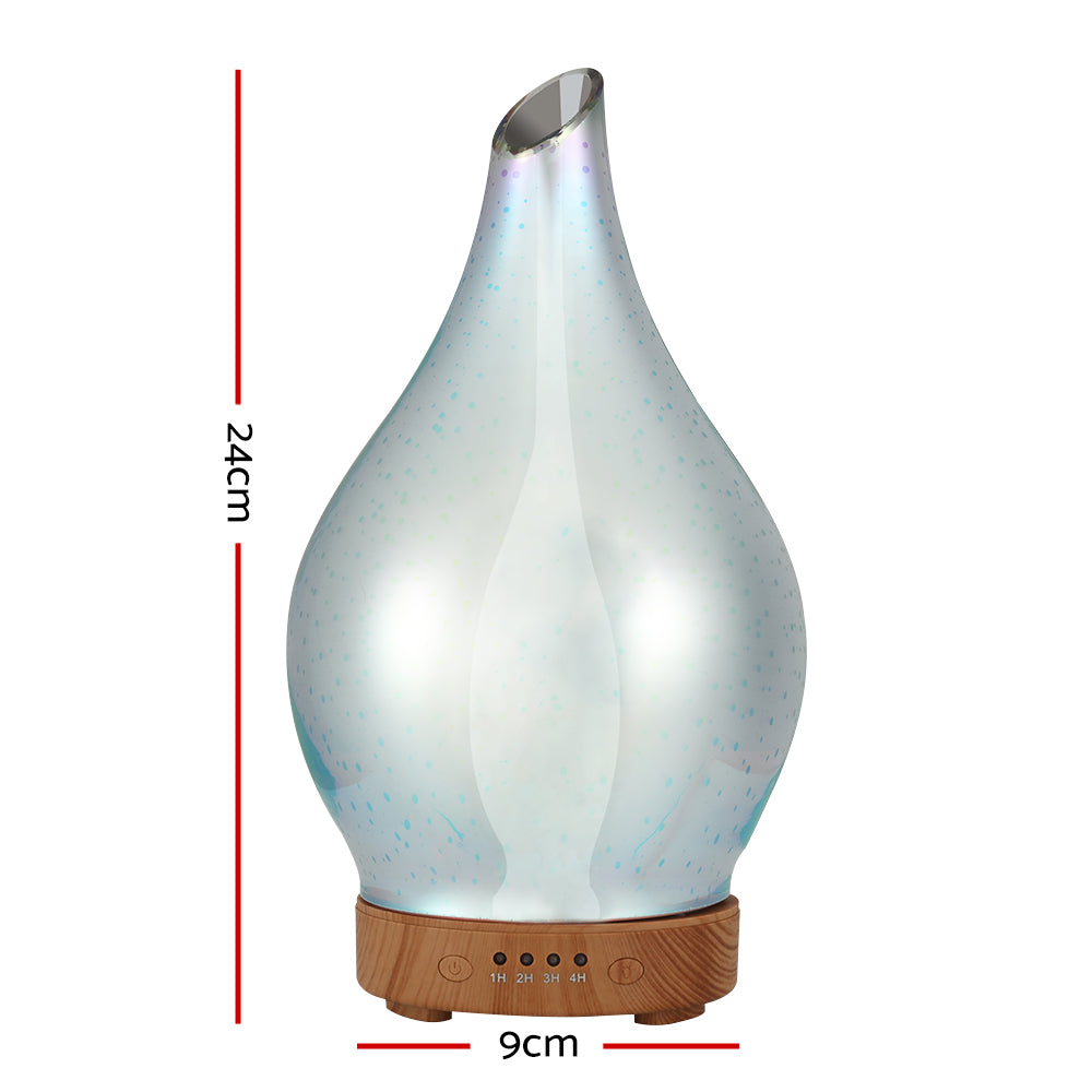 Firework Humidifier - Aroma Diffuser with 3D LED Lights