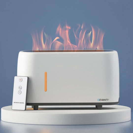 Aroma Diffuser Aromatherapy Flame 240Ml - Ultrasonic Led Light
