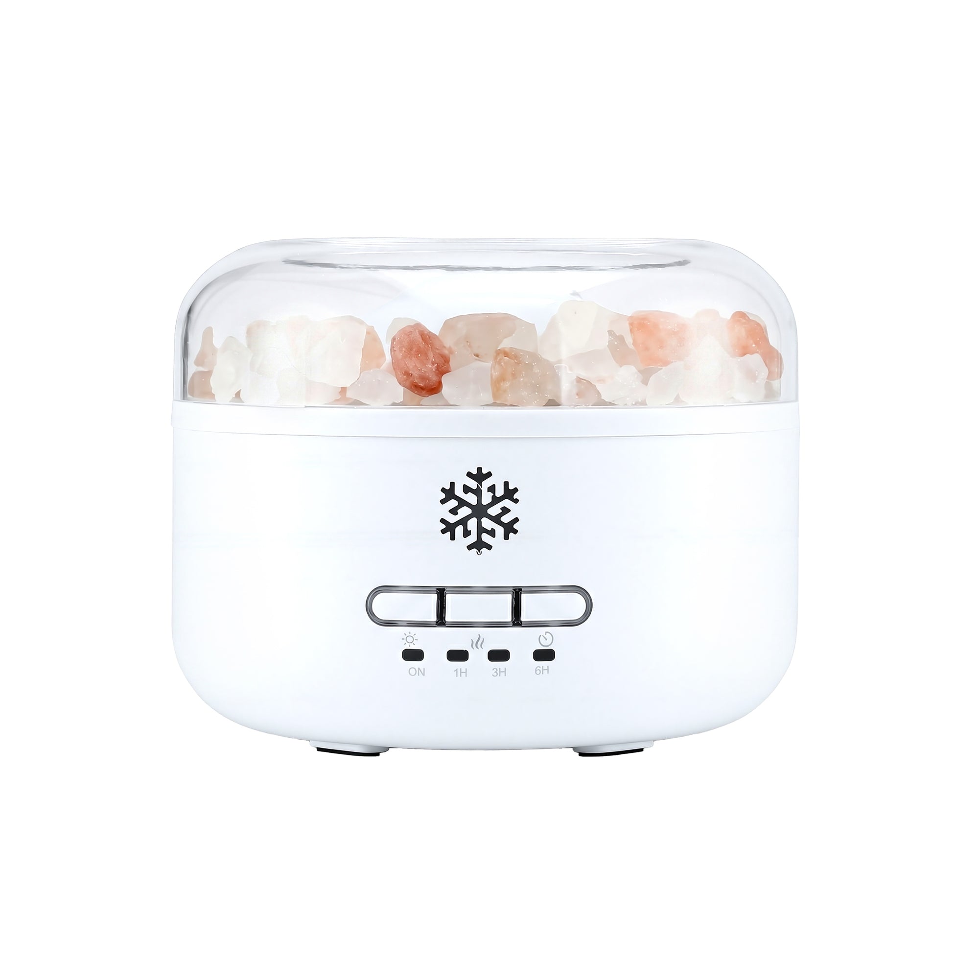 150ml Salt Lamp Aroma Diffuser Ultrasonic Humidifier Purifier LED Light