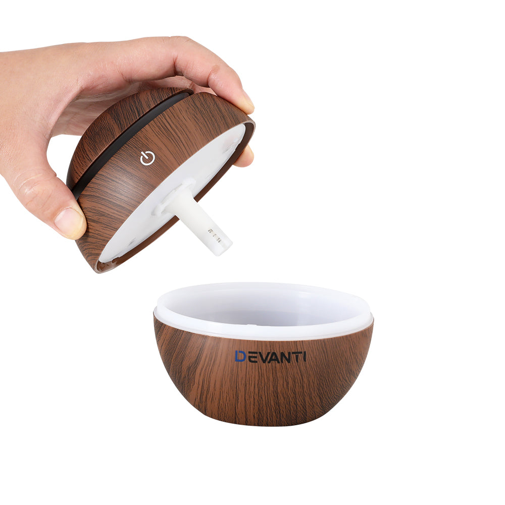 Aroma Diffuser Aromatherapy Dark Wood 130Ml