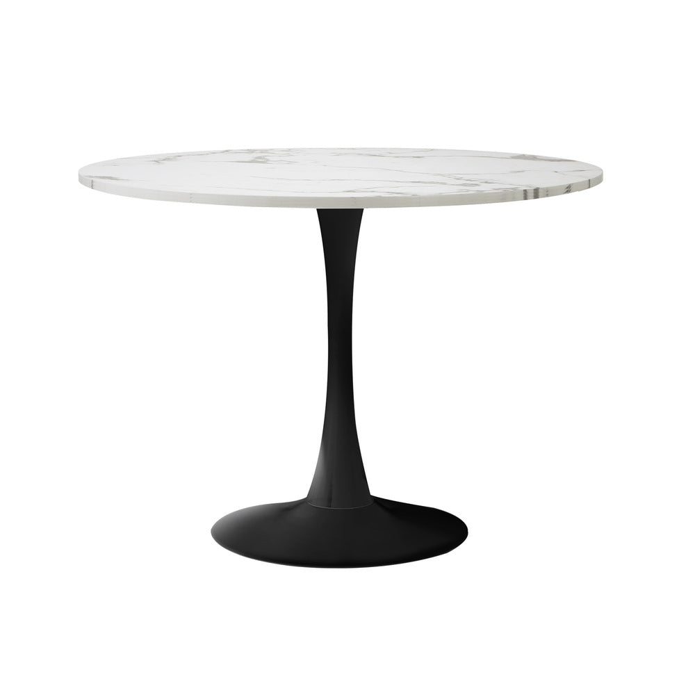 Dining Table Set White 90cm