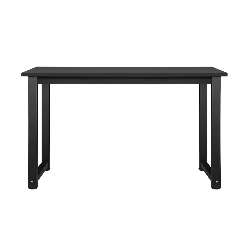 Home Office Desk and Chair Set Black Computer Table Ergonomic PC Desks