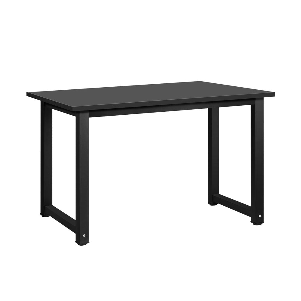 Home Office Desk and Chair Set BK&WH Study Computer Table with Ergonomic Chair