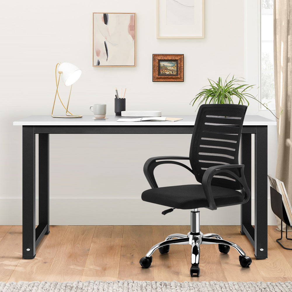 Modern Home Office Desk & Chair Set for Comfort and Productivity