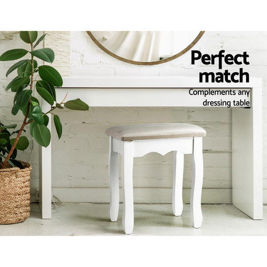 Artiss Dressing Table Stool Makeup Chair Bedroom Living Room