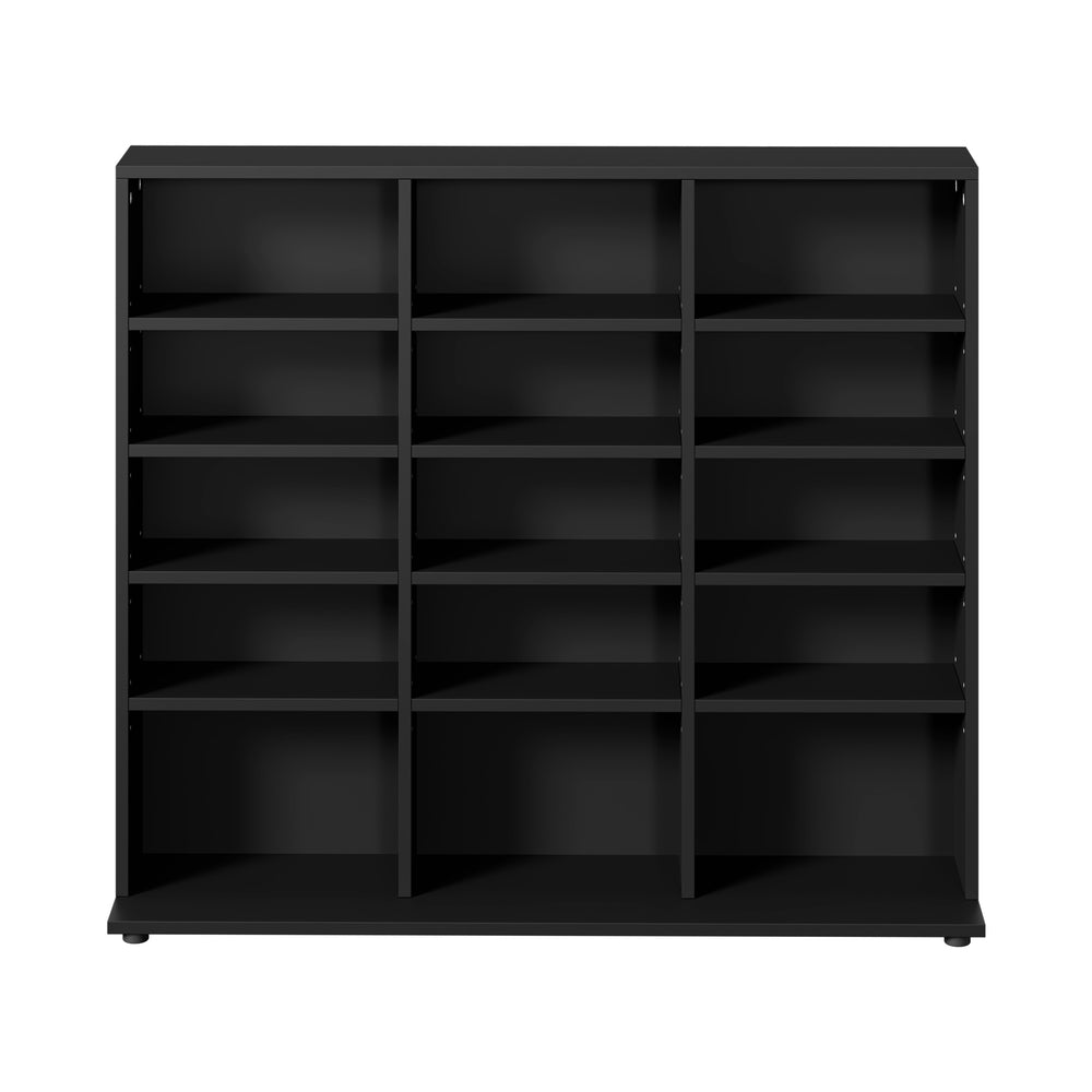 Bookshelf Display Shelf Bookcase CD Media Storage Rack