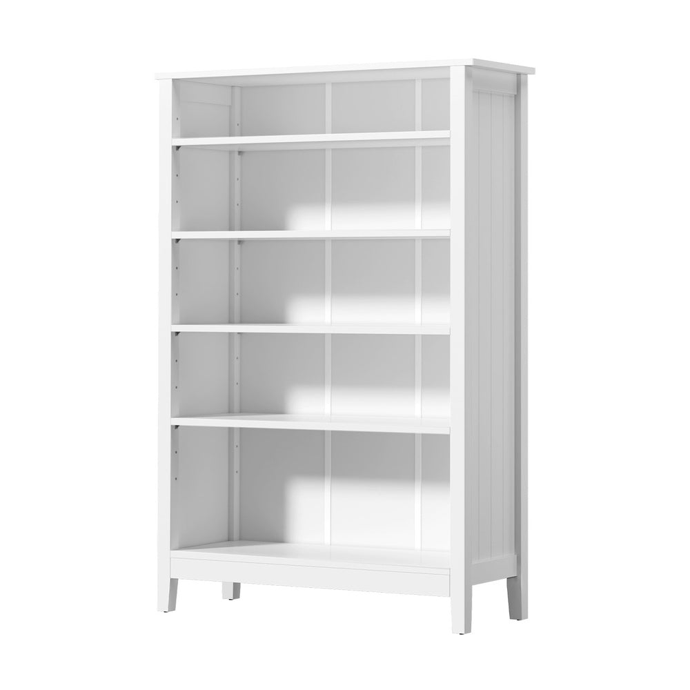 Bookshelf Bookcase Display Shelf 5-Tier Storage Cabinet Black