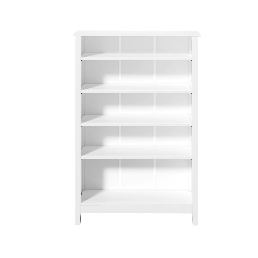 Bookshelf Bookcase Display Shelf 5-Tier Storage Cabinet Black